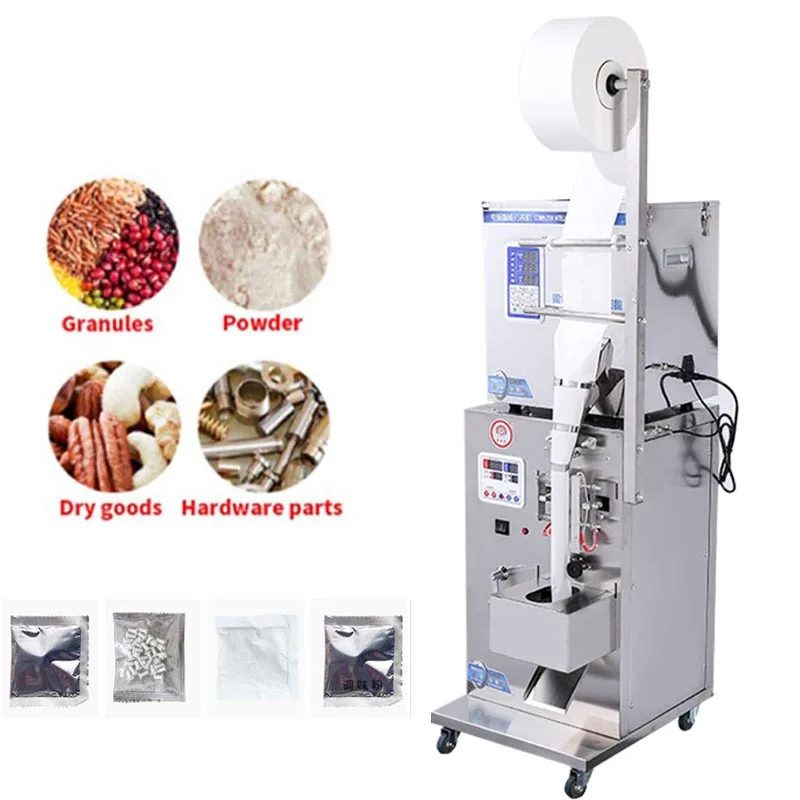 1 50 г количественного запайки Чай сумка упаковочная машина автоматические весы