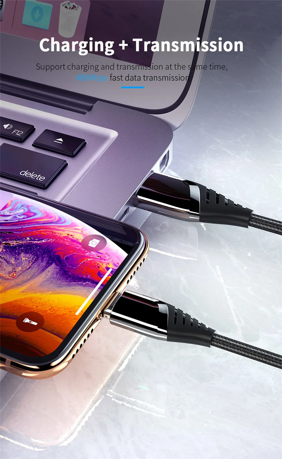 Новое магнитное зарядное устройство Micro USB кабель для iPhone samsung провод для быстрого заряда Шнур usb type C type-C магнитные кабели для мобильных телефонов
