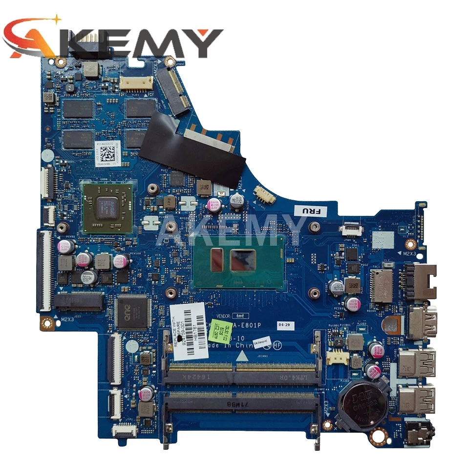 Preise Für HP 15-BS Laptop Motherboard 928640-601 928640-001 CSL50/CSL52 LA-E801P Mit I7-7500U CPU R7 M340/2GB GPU DDR4 MB 100% Getestet