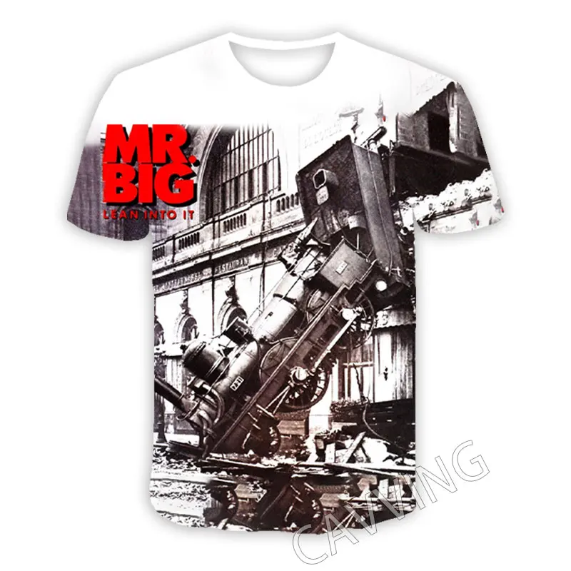 Футболки CAVVING с 3D принтом Mr.Big повседневные футболки в стиле хип-хоп