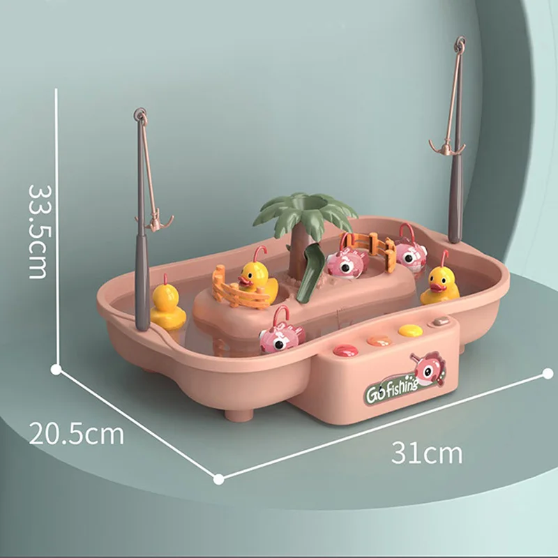 

Baby Bathing Toy for Toddlers 13 24 months Montessori Fishing Board Game Bath Toys For Kids Boys Girls Water Table Musical Gifts