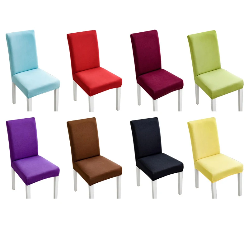 

Современный однотонный чехол для стула в пасторальном стиле