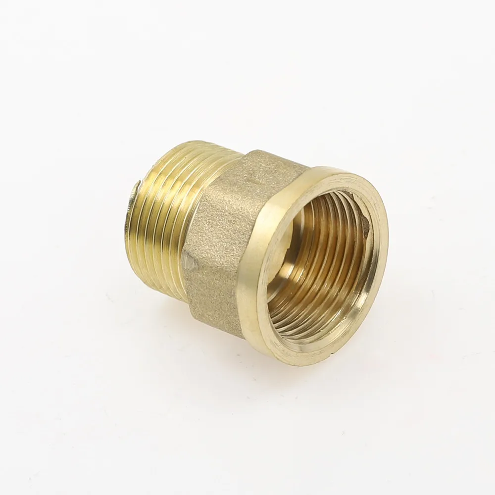 1 шт. медный M/F 1/", 1/4", 3/", 1/2" 3/" BSP Мужской на женский резьбовой латунный адаптер муфты латунный фитинг для труб