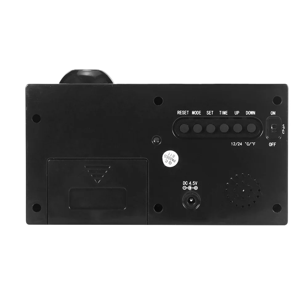 Настольные часы с ЖК дисплеем проекция температуры будильник цифровые функцией