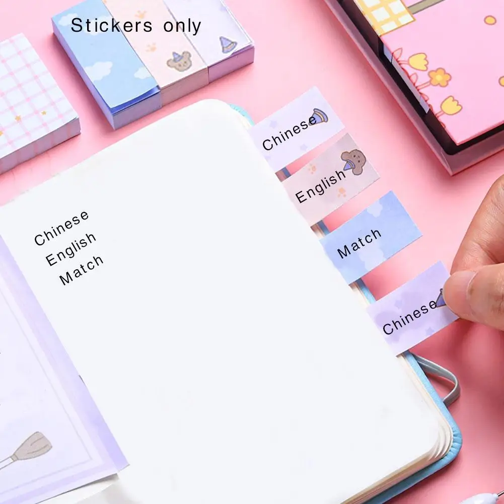 

Kawaii Student Sticky Notes Sticker Set Creative Cute Cartoon Girl Stationery Notes Sticker School Supplies