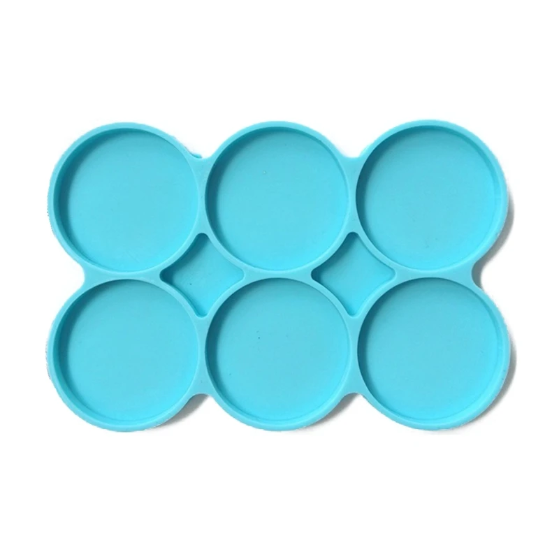 Круглые силиконовые формы из эпоксидной смолы 6 пакетов круглый поднос с
