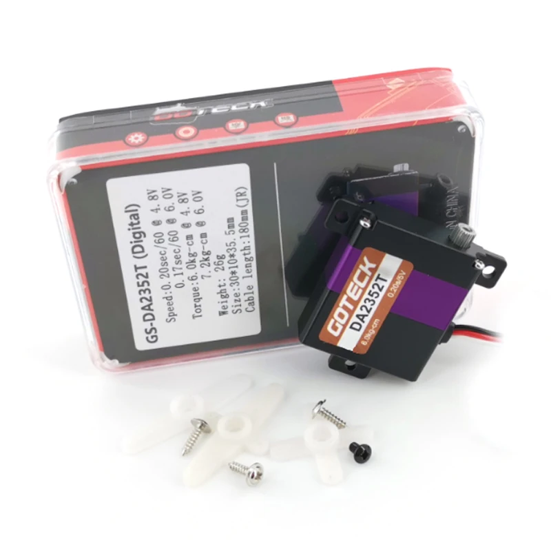 

Goteck DA2352T 26g 6,0/7,2 - 4,8-6