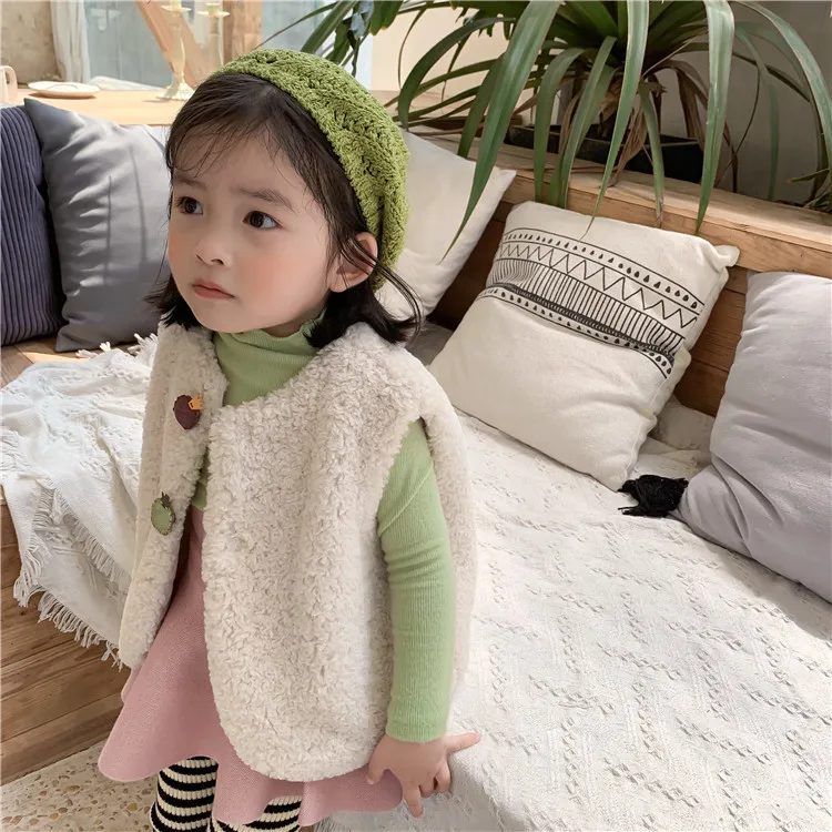 Шерстяная Юбка с высокой талией для маленьких девочек 1-6 лет, детская юбка-зонтик, однотонная Детская универсальная юбка одежда для маленьких девочек