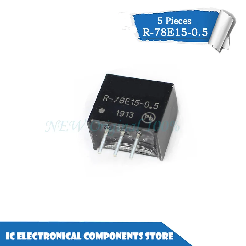 

New original 5PCS 10PCS 100PCS SIP-3 R-78E15-0.5 Switching regulator power supply module