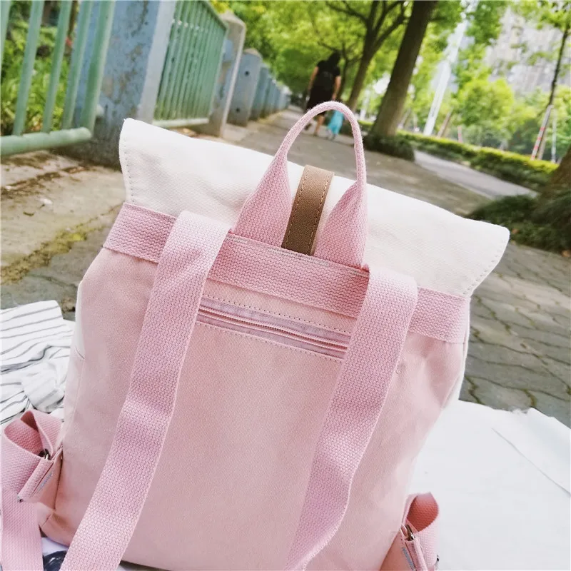 

Jiessie&Angela Fashion Travel Backpack Women Backpack Canvas School Bags Teenagers Girls Laptop Backpacks Shoulder Bag