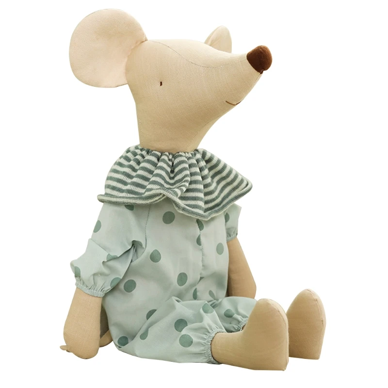 

T5EC 35cm/14in Stuffed Doll Mini Mouse Soft Linen Toy Home Decoration Stuffed Animal Emotion Comfort for Baby Girls Office