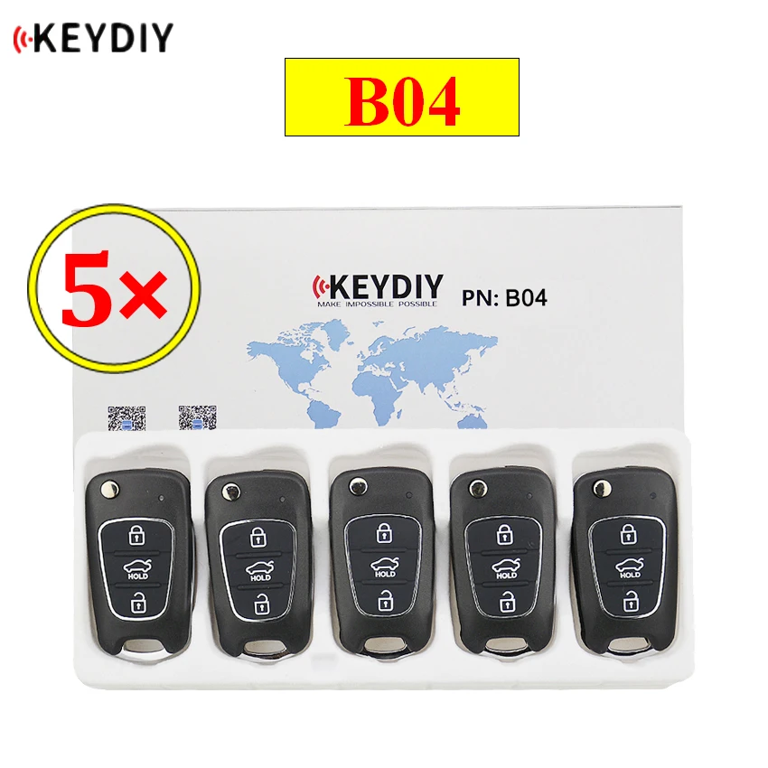 5 шт./лот KEYDIY B серии B04 3 кнопки универсальный пульт дистанционного управления для KD200 KD900 KD900+ URG200 KD-X2 мини KD для hyundai стиль