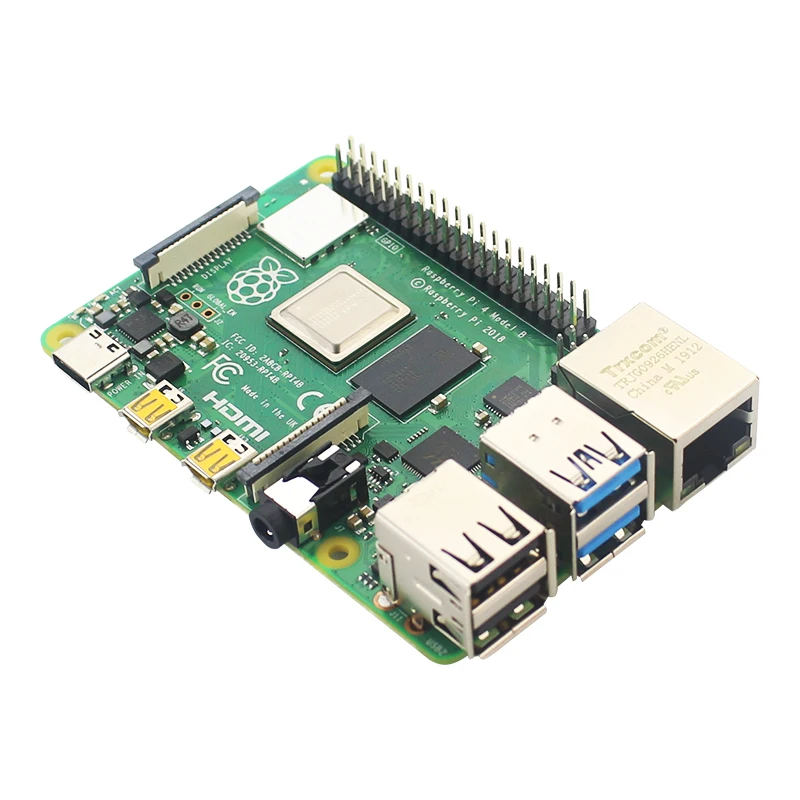 Raspberry Pi 4 Модель B плата 1 г 2 г 4 г ОЗУ 2,4 г и 5 г WiFi Bluetooth 5,0 с Чехол блок питания теплоотвод для Raspberry Pi 4 Модель B
