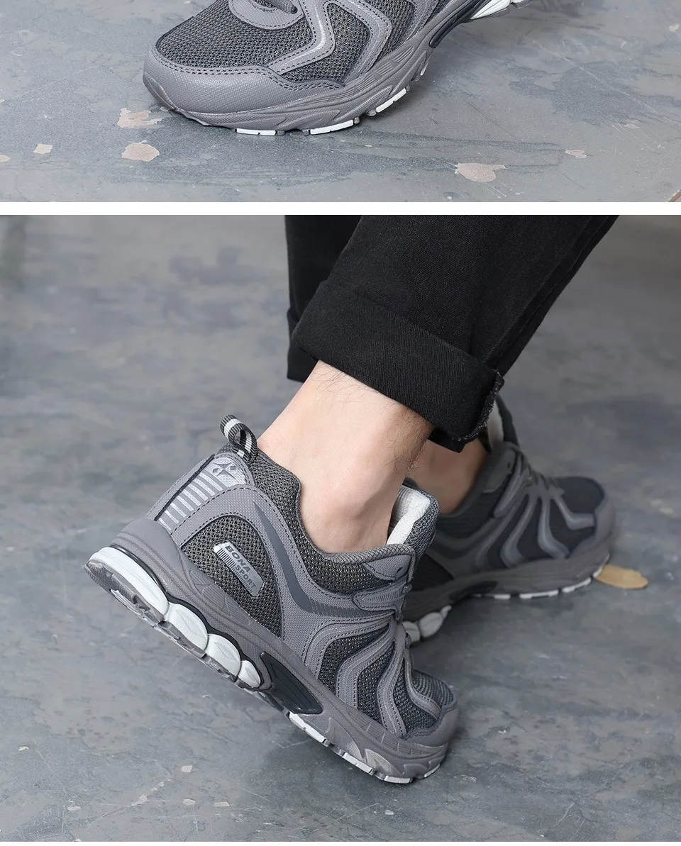 BONA Zapatos de hombre, мужские кроссовки, на шнуровке, дышащие, удобные, уличные, для мужчин, красивые тренды, спортивные кроссовки