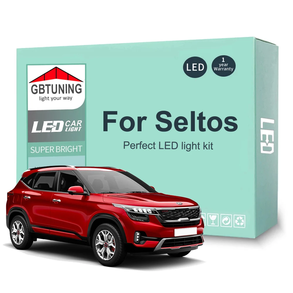 12 Светодиодный т. светодиодные лампы для салона KIA Seltos 2019 2020 2021 2022 |