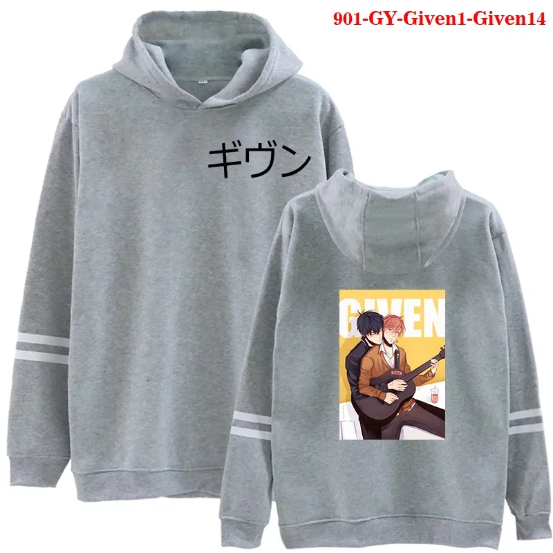 

Given Women's Hoodie Anime Given Hoodies Male Women Cool Hip Hop Streetwear Pullover Oversized Hoodie Sweatshirt Female Clothing