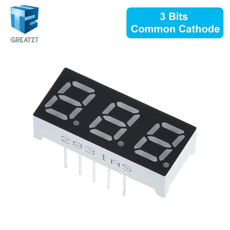 0,56 zoll LED display 7 Segment 1 Bit/2 Bit/3 Bit/4 Bit Digit Rohr Rot gemeinsame Kathode/Anode Digital 0,56 zoll led 7 segment – Detail 16
