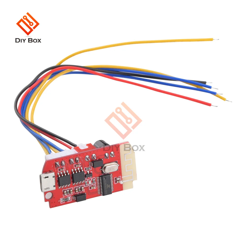 DC 3.7V 5V 5W Bluetooth Amplifier Board Dual Plate Sound Music Player Audio AMP for Speaker | Электроника