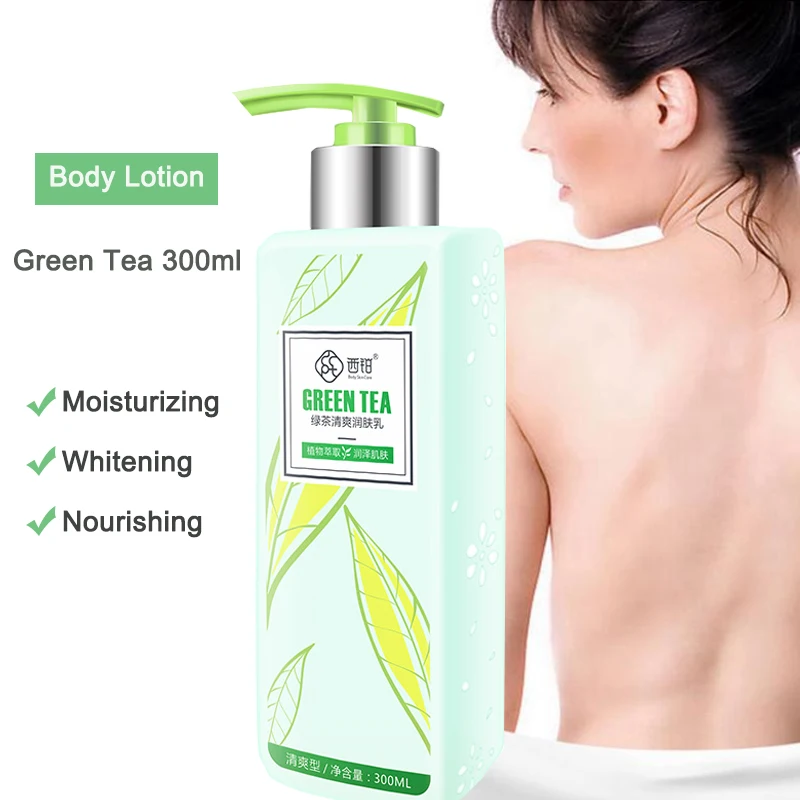 CCPT горячая Распродажа Зеленый Чай Лосьон для тела увлажняющий и освежающий уход