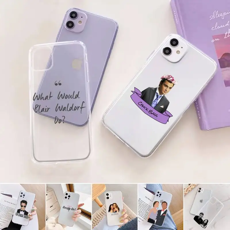 

Gossip Girl Love Best Friends Phone Case For iphone 12 11 mini x xs xr pro max 8 7 6s 6 5 5s 5c se plus Transparent soft