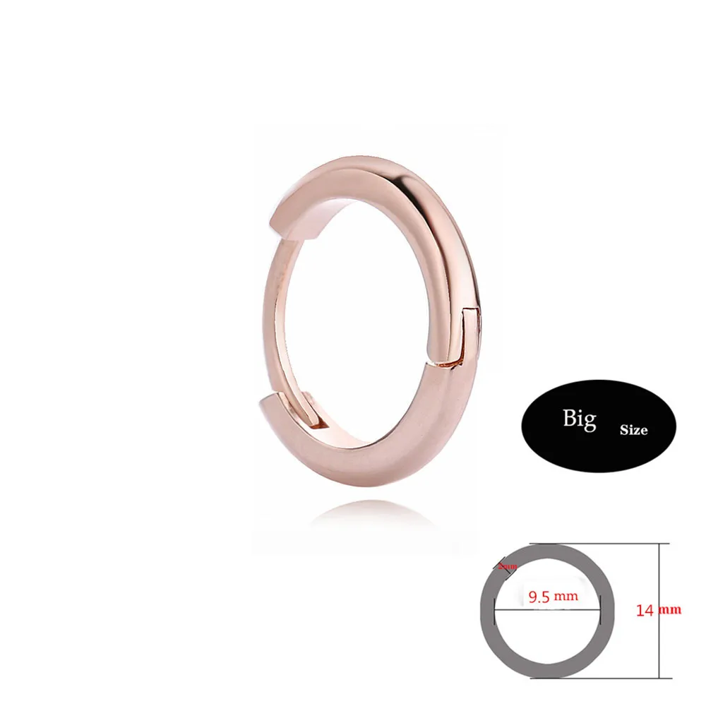 Huggies Rose Gold Женские серьги-подвески в форме капли, 925 пробы, серебро - Окраска металла: Huggies Rose Gold