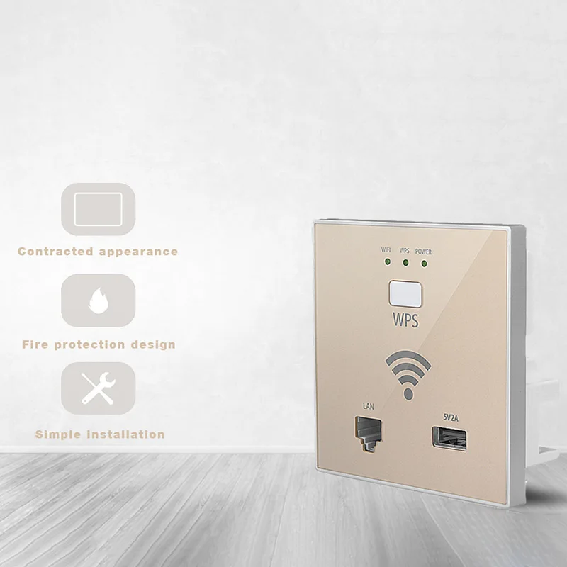 Беспроводная розетка с точкой доступа Wi Fi 300 Мбит/с|Электрические розетки| |