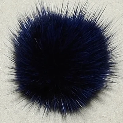 blue 3 см помпон, помпон, мягкий мех норки, помпоны для женщин, детей, зимнее платье, шапки, обувь, шапки, кольцо, брелок, аксессуары, Hairball 10 шт - Цвет: blue