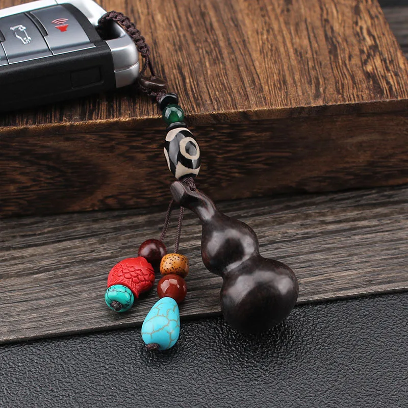 Эбеновое дерево тыква украшение подвеска автомобильный брелок|Брелоки| |