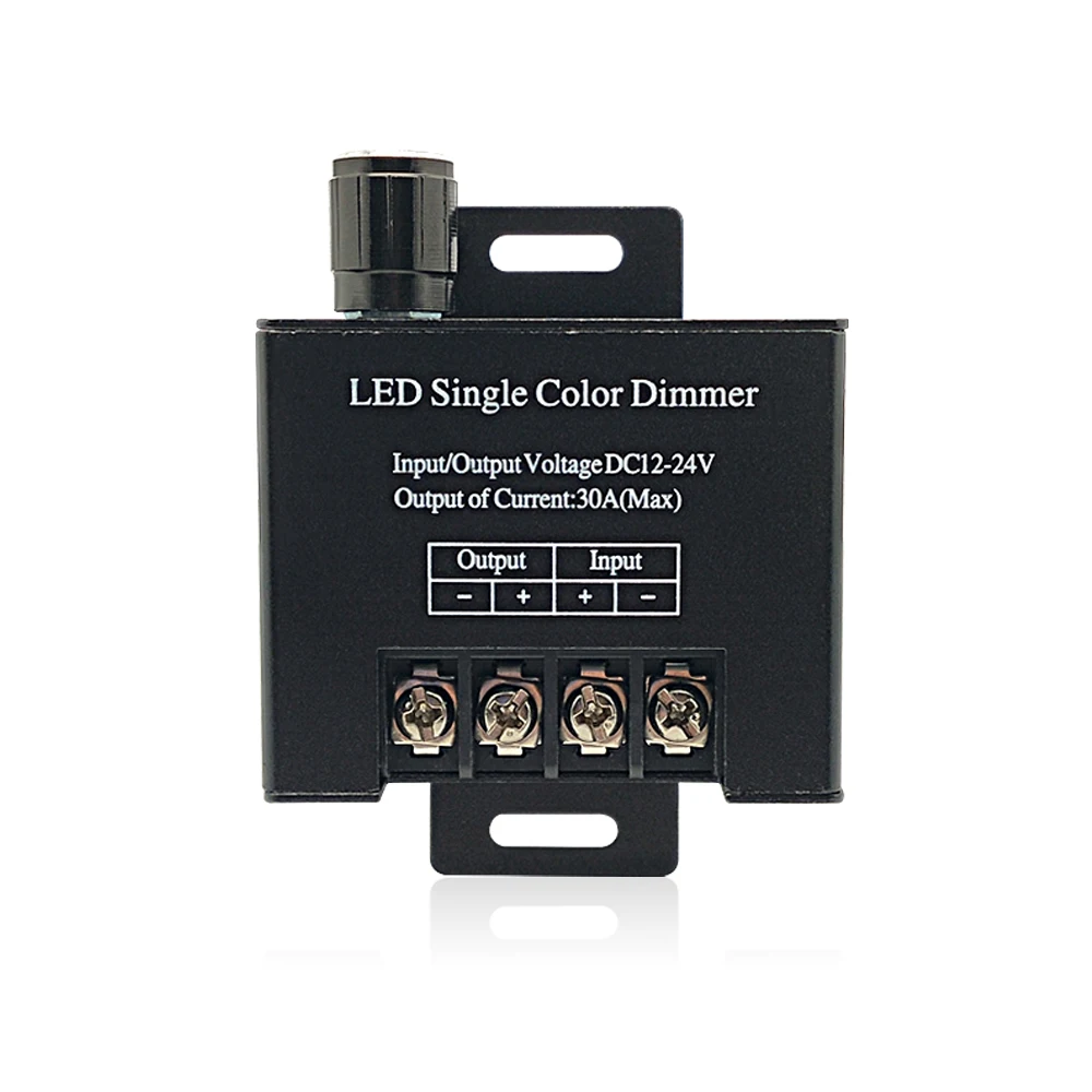 ED диммер DC 12V 24V 30A Регулируемая 2835/5050/5730/3528 Led один Цвет светодиодные ленты|Контролеры RGB| |