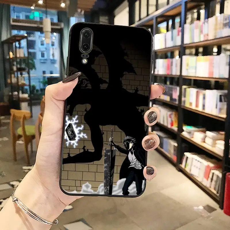 

Japan Anime Black Clover Asta Phone Case For Huawei honor Mate P 10 20 30 40 Pro 10i 9 10 20 8 x Lite