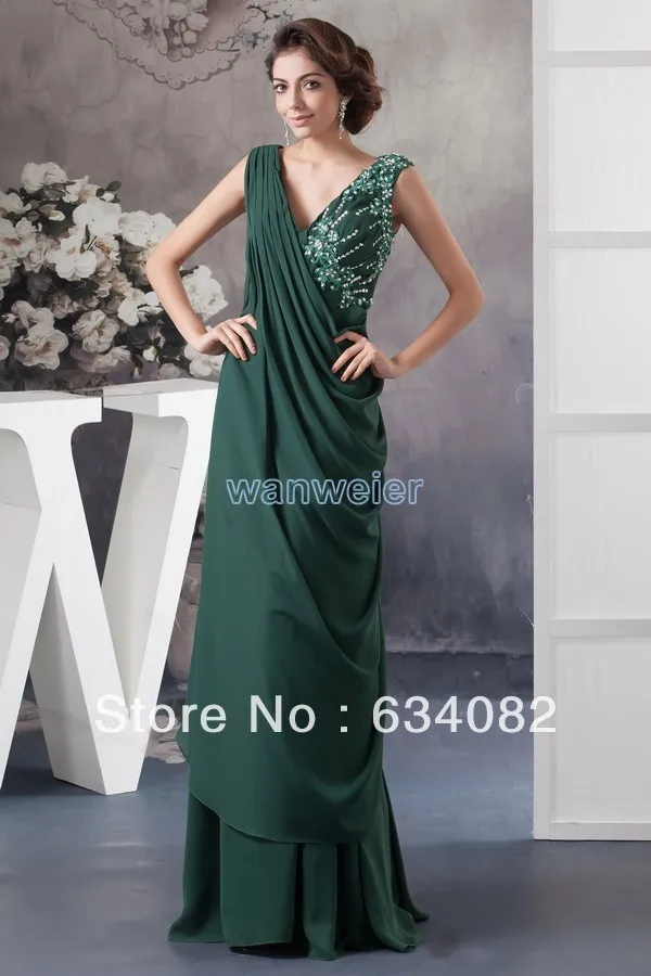 Женское шифоновое платье длинное вечернее для матери невесты с рукавами