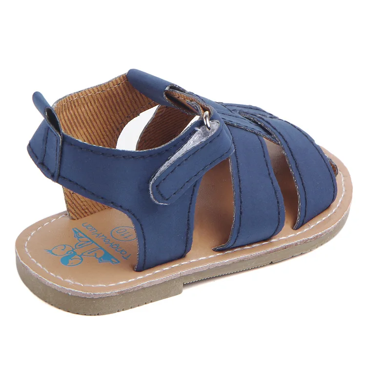 Модные сандалии для мальчиков Повседневная летняя обувь с резиновой подошвой |