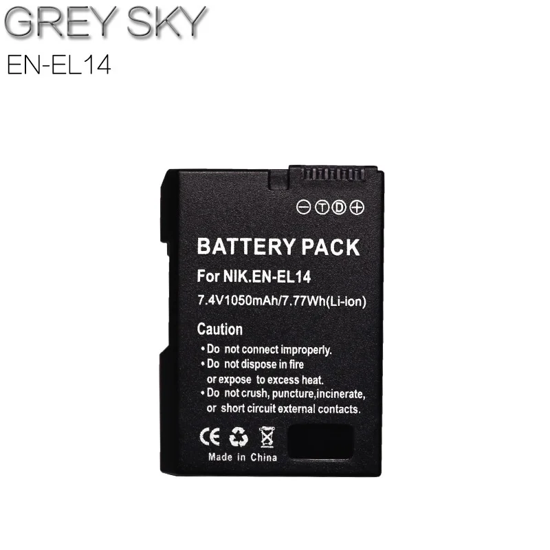 2 шт. EN-EL14 EN-EL14a ENEL14 RU EL14 EL14a Батарея+ ЖК-дисплей USB Dual Зарядное устройство для Nikon D3100 D3200 D3300 D5100 D5200 D5300 P7000