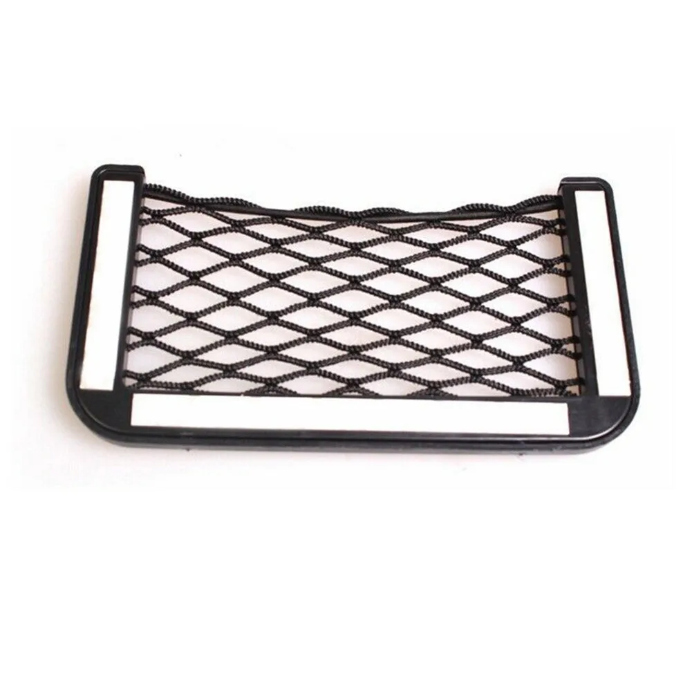 

100% Brand New Storage Net 15*8 Cm 4pcs Accessories Black Organiser Bag