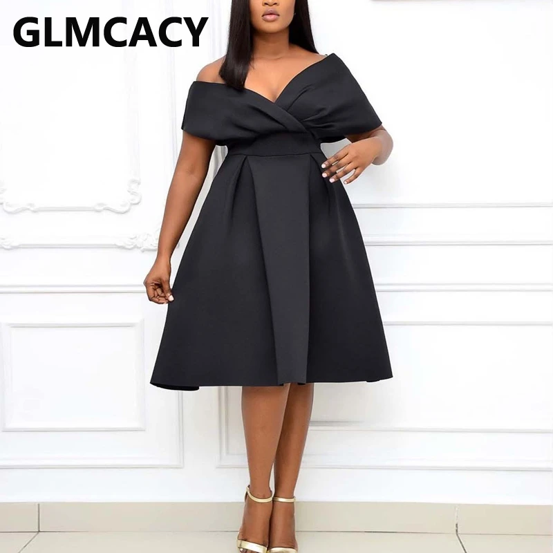 

Women Solid Elegant Evening Party Dress Formal Classy Party Gowns Dress