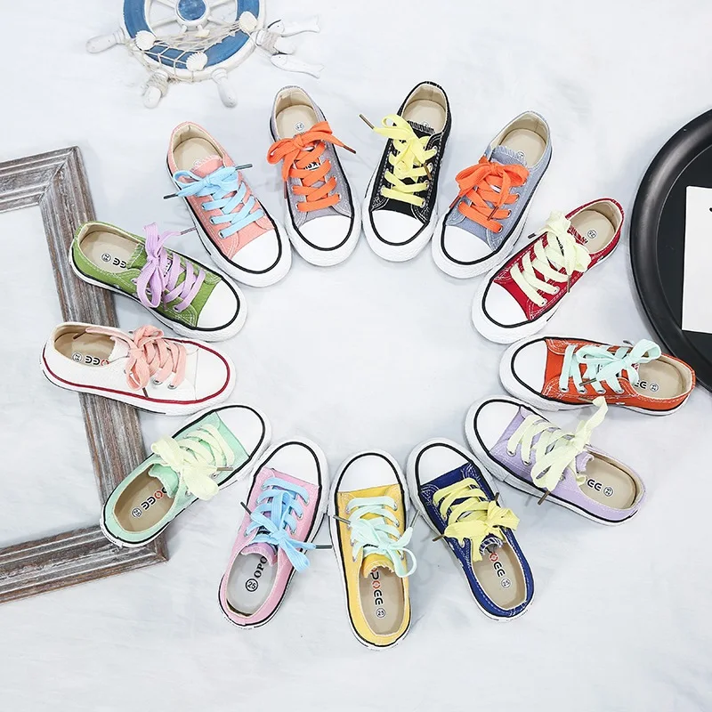 

Children Classic Canvas Shoes Minimalist Fashion Baby Boys and Girls Casual Shoes Sneaker Garden Shoes Floor Shoes Children Shoe