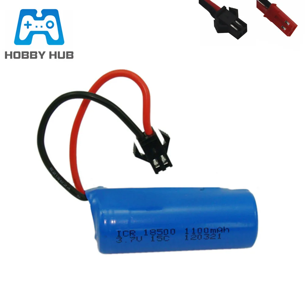 Хобби концентратор 3 7 в 1100 мАч 15c Lipo батарея для FT008 S900 RC лодка вертолет 18500 литий