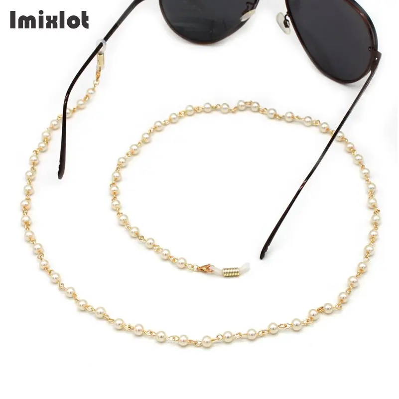 Цепочки для очков Imixlot женские элегантные Шнурки ручной работы с искусственным
