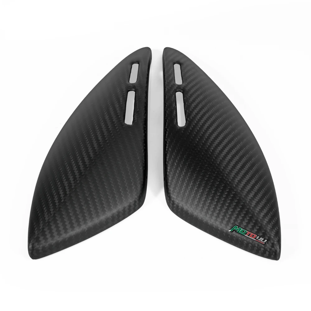 Углеродное волокно Боковые панели крышки Motprcycle под панелями танка матовая саржа