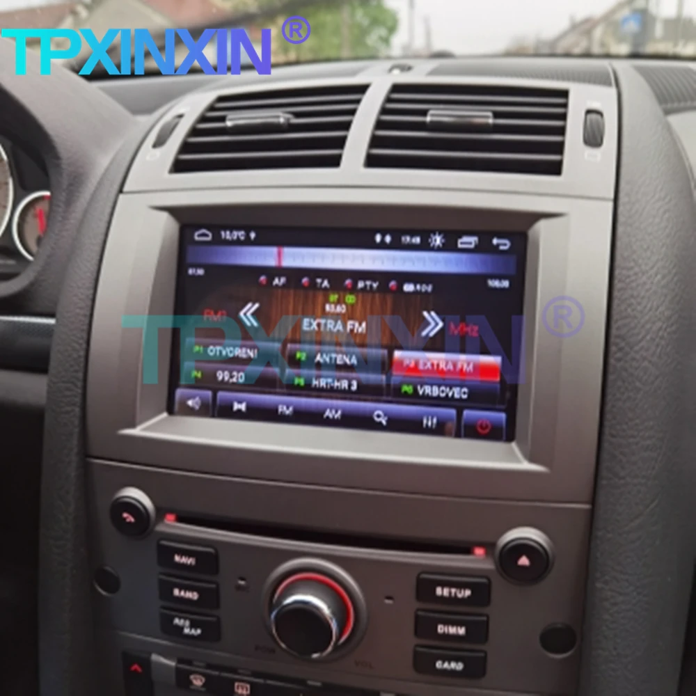 Автомобильный GPS-навигатор для Peugeot 407 2004-2010 Android Carplay мультимедийный DVD-плеер