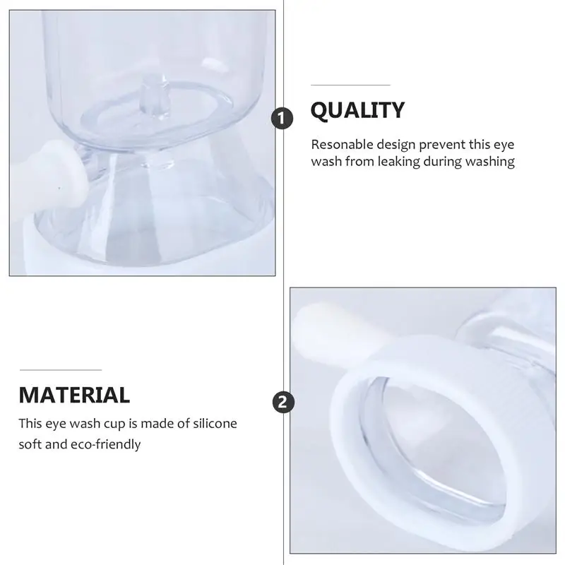1 шт. силиконовая чашка для мытья глаз мягкий очиститель профессиональный