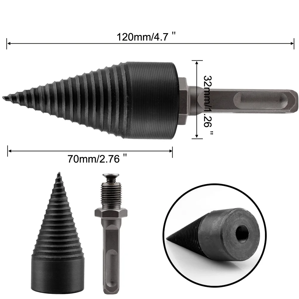 1 шт. 130x32 мм сверло для дров измельчитель машина сверлильный станок дерева конус