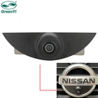 Автомобильная камера GreenYi с объективом рыбий глаз для Nissan X-Trail Tiida Qashqai Livina fairlady Pulsar Cube