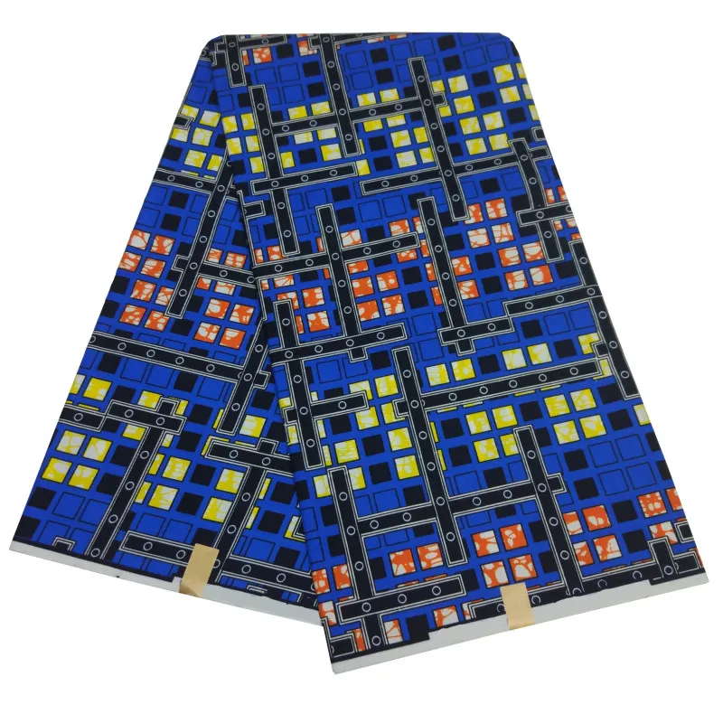 6 ярдов Африканские Восковые принты ткани Горячая Продажа африканские Анкары