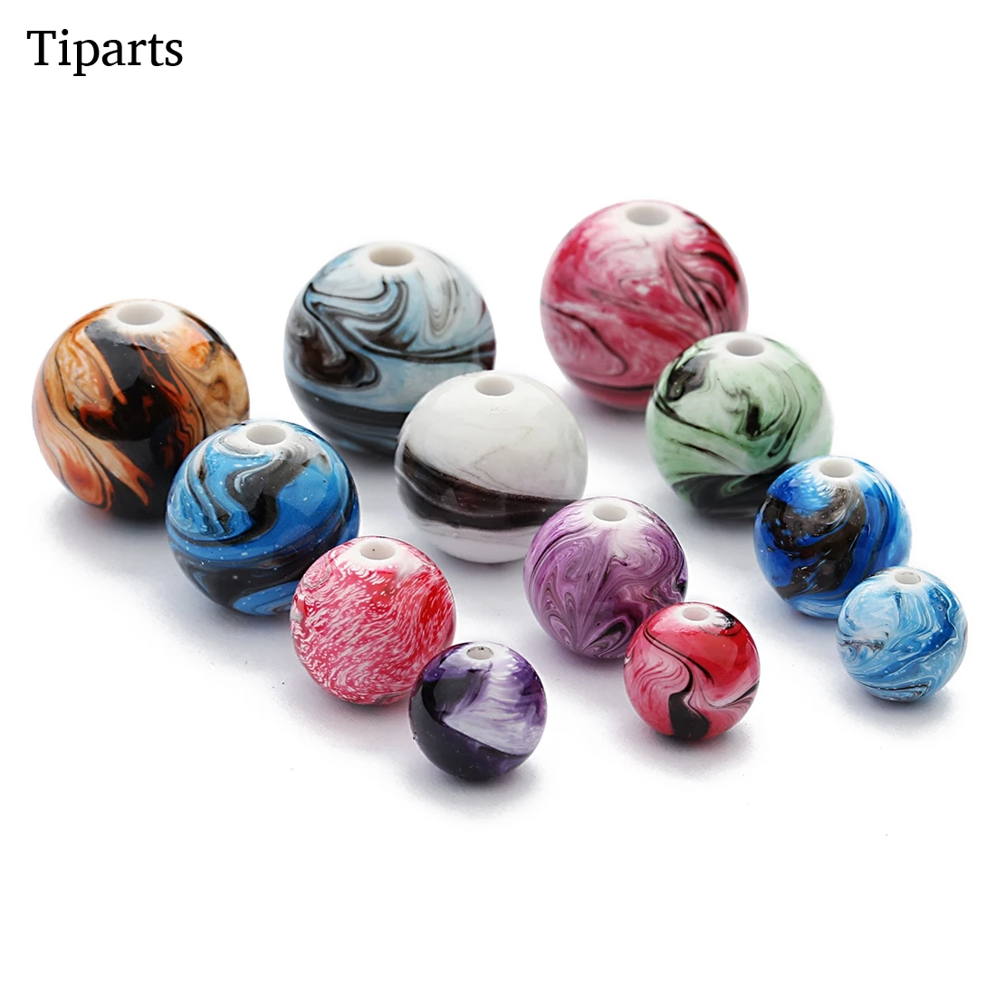 

100 штук, искусственный бриллиант из смолы, граненые бусины 6 мм 8 мм 10 мм 12 мм разные цвета в произвольном порядке живописи тушью свободные оча...