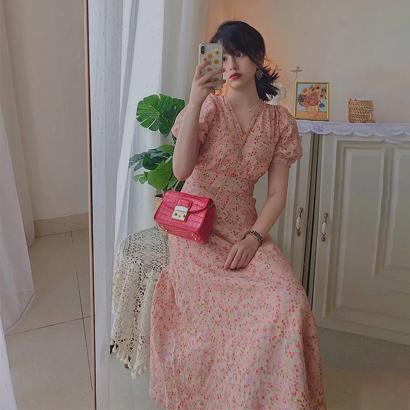 

Новый размера плюс новая коллекция летних платьев для девочек в стиле «Бохо вечерние шифоновое женское винтажное платье большого размера с...