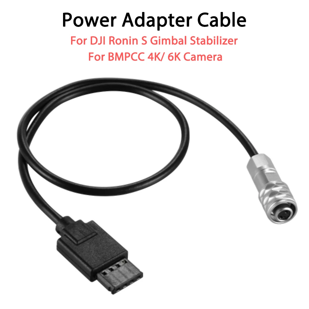 BMPCC адаптер питания Кабельный Стабилизатор камеры шарнирный кабель шнура для DJI