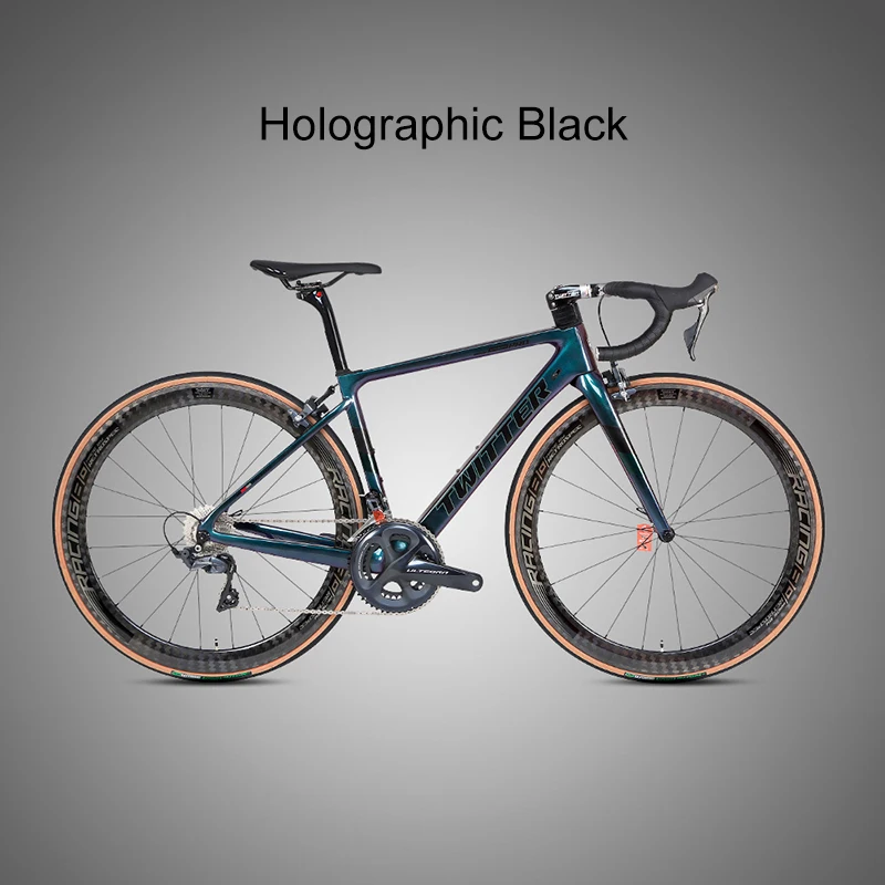 

TWITTER TW STEALTHro Color Changing bicycle105 R7000-22Speed Large set of aluminum wheels carbon road bikes700C bycicle for men