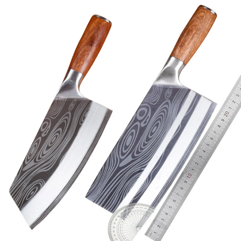 Нож для нарезки универсальный нож мясника кухонные ножи из нержавеющей стали