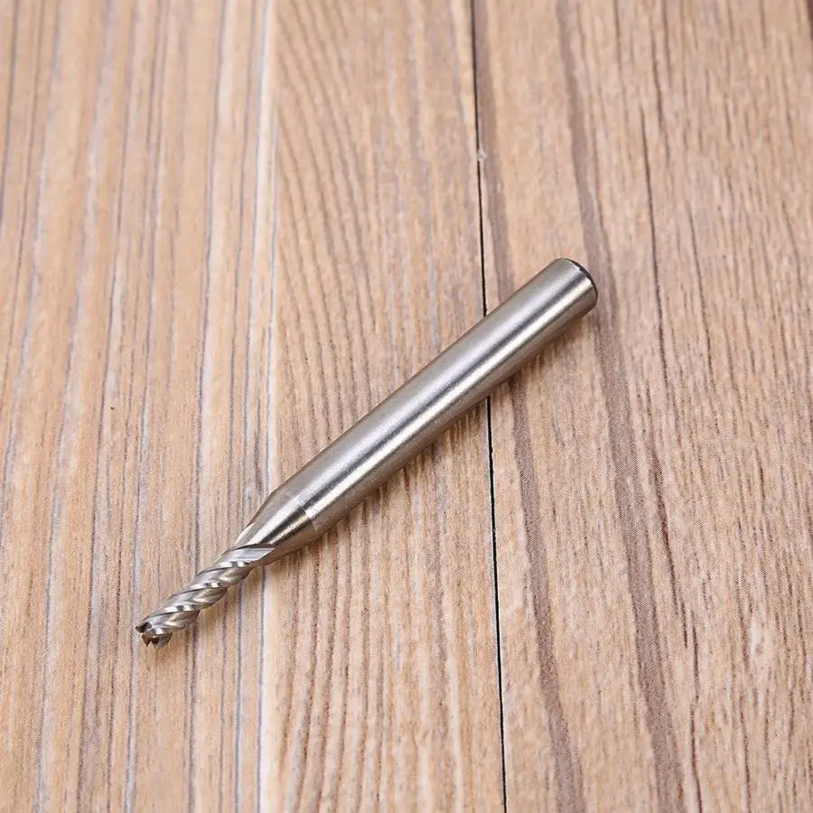 Концевая фреза с 4 канавками и прямым хвостовиком 1/4 дюйма 1/8 3/16 дюйма|Фреза| |